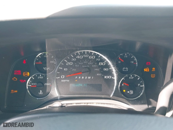 2013 Chevrolet Express Cargo Van with VIN 1GCWGFCA3D1179471, listed as a IAAI auction lot 38977519 with 113,094 mi miles. Bid and sale history available at carsss.com. Image 7.