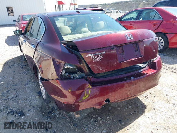 2009 Honda Accord EX-L with VIN 1HGCP36869A038042, listed as a IAAI auction lot 41850876 with 182,927 mi miles and . Bid and sale history available at DreamBid. Image 3.