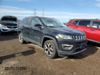 2018 Jeep Compass Limited with VIN 3C4NJDCB3JT180277, listed as a Copart auction lot 43938645 with 83,736 mi miles and Salvage Title. Bid and sale history available at carsss.com. Image 4.