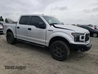 2018 Ford F-150 XL with VIN 1FTEW1EP3JKF28315, listed as a Copart auction lot 47981045 with 97,046 mi miles and Clean Title. Bid and sale history available at carsss.com. Image 4.