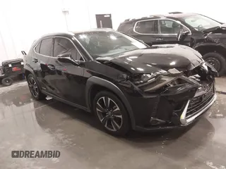 2020 Lexus UX 250h with VIN JTHX9JBH2L2036390, listed as a IAAI auction lot 41403671 with 59,038 mi miles and . Bid and sale history available at DreamBid. Image 1.