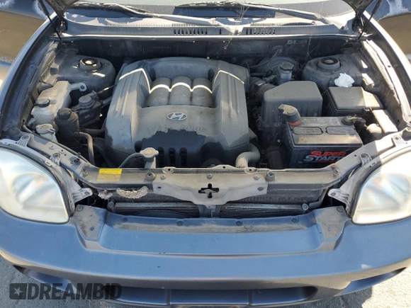 2003 Hyundai Santa Fe GLS with VIN KM8SC13D83U450511, listed as a Copart auction lot 53143485 with 166,622 mi miles and Clean Title. Bid and sale history available at carsss.com. Image 12.