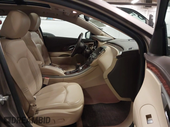 2012 Buick LaCrosse Premium 1 with VIN 1G4GD5E33CF176119, listed as a IAAI auction lot 42026838 with 35,084 mi miles. Bid and sale history available at carsss.com. Image 5.