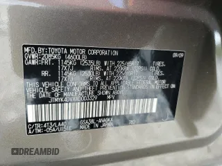 2010 Toyota RAV4 Limited with VIN JTMYK4DVXAD003329, listed as a Copart auction lot 60216955 with 97,372 mi miles and Salvage title. Bid and sale history available at DreamBid. Image 13.