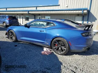 2021 Chevrolet Camaro ZL1 with VIN 1G1FK1R68M0122802, listed as a Copart auction lot 88266485 with 23,731 mi miles and Salvage Title. Bid and sale history available at carsss.com. Image 2.
