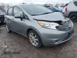 2014 Nissan Note S Plus with VIN 3N1CE2CP0EL383924, listed as a IAAI auction lot 41729143 with 129,561 mi miles and . Bid and sale history available at DreamBid. Image 1.