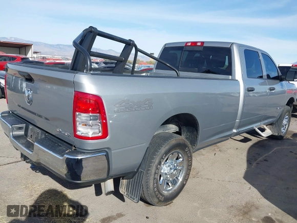 2021 Ram 2500 Tradesman with VIN 3C6UR5HJ9MG610232, listed as a IAAI auction lot 41072104 with 22,196 mi miles and . Bid and sale history available at DreamBid. Image 4.