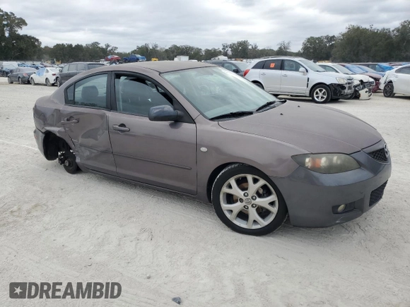 2008 Mazda Mazda3 i Touring Value with VIN JM1BK32F881147548, listed as a Copart auction lot 44523875 with Not Provided miles and Salvage Title. Bid and sale history available at carsss.com. Image 4.