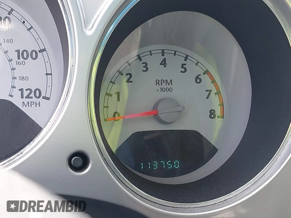 2009 Chrysler PT Cruiser with VIN 3A8FY48909T595549, listed as a IAAI auction lot 42148163 with 113,750 mi miles. Bid and sale history available at carsss.com. Image 7.