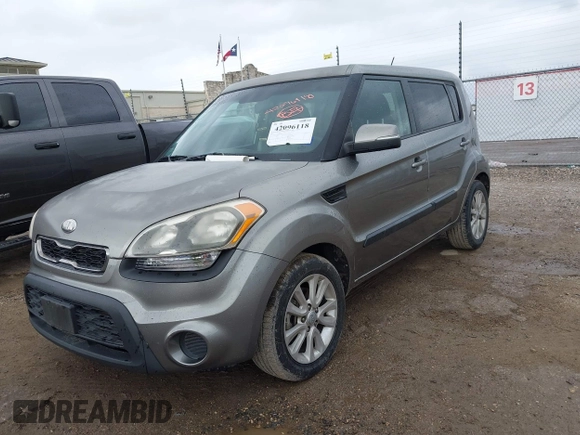 2013 Kia Soul + with VIN KNDJT2A6XD7576637, listed as a IAAI auction lot 42096118 with 178,602 mi miles and . Bid and sale history available at DreamBid. Image 6.