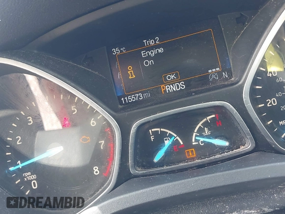 2017 Ford Escape SE z VIN 1FMCU0G95HUE86116, wystawiony jako IAAI lot #42397021 z przebiegiem 115 573 mil mil oraz . Historia ofert i sprzedaży dostępna na DreamBid. Obrazek 7.
