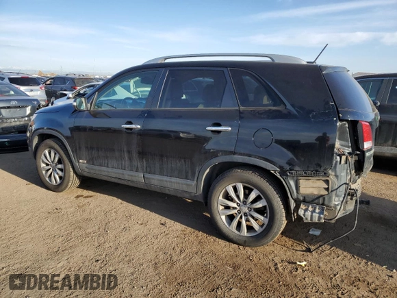 2011 Kia Sorento EX with VIN 5XYKUDA20BG118826, listed as a Copart auction lot 48350835 with 187,302 mi miles and Salvage Title. Bid and sale history available at carsss.com. Image 2.