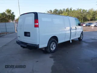 2018 Chevrolet Express Cargo Van with VIN 1GCZGHFG5J1338222, listed as a IAAI auction lot 42055230 with 160,882 mi miles. Bid and sale history available at carsss.com. Image 4.