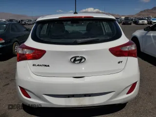 2016 Hyundai Elantra GT with VIN KMHD35LH9GU310234, listed as a Copart auction lot 53329095 with 75,885 mi miles and Salvage Title. Bid and sale history available at carsss.com. Image 6.