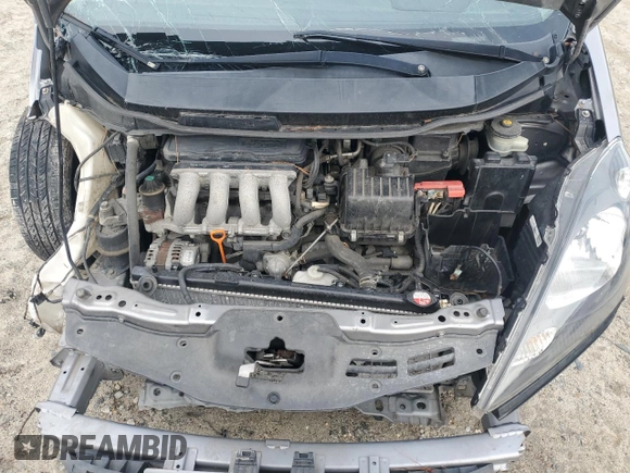 2009 Honda Fit with VIN JHMGE88249S025083, listed as a Copart auction lot 58121945 with Not provided miles and Salvage title. Bid and sale history available at DreamBid. Image 11.