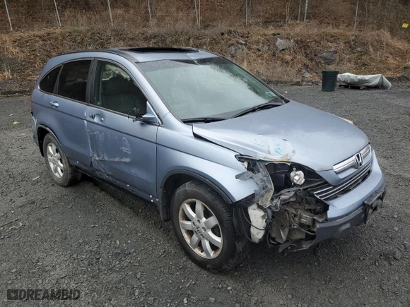 2009 Honda CR-V EX-L with VIN 5J6RE48789L021668, listed as a Copart auction lot 51960845 with 125,481 mi miles and Salvage Title. Bid and sale history available at carsss.com. Image 4.