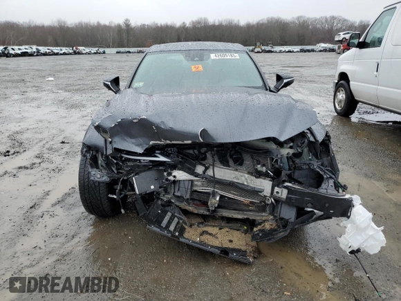 2023 Lexus IS with VIN JTHAP1D25P5002842, listed as a Copart auction lot 42609185 with 17,424 mi miles and Salvage Title. Bid and sale history available at carsss.com. Image 5.