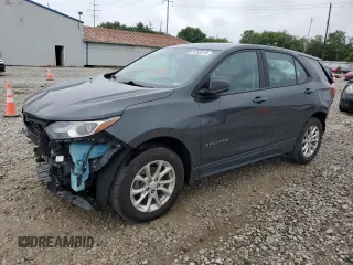 2020 Chevrolet Equinox LS z VIN 2GNAX5EV4L6138418, wystawiony jako Copart lot #61253315 z przebiegiem 117 610 mil mil oraz Czysty tytuł • Clean title. Historia ofert i sprzedaży dostępna na DreamBid. Obrazek 1.