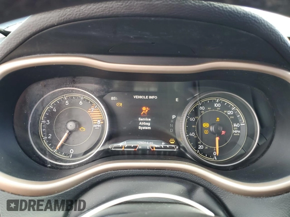 2017 Jeep Cherokee Limited with VIN 1C4PJLDS1HW547439, listed as a Copart auction lot 79419404 with 126,314 mi miles and Salvage Title. Bid and sale history available at DreamBid. Image 9.