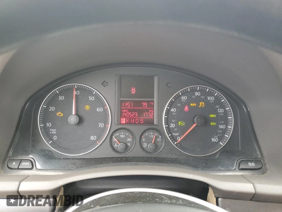 2006 Volkswagen Jetta 2.5L z VIN 3VWSF71K86M796788, wystawiony jako Copart lot #62828485 z przebiegiem 140 523 mil mil oraz Szkoda całkowita • Salvage title. Historia ofert i sprzedaży dostępna na DreamBid. Obrazek 9.