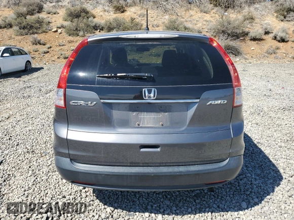 2013 Honda CR-V EX with VIN 2HKRM4H57DH627578, listed as a Copart auction lot 50625525 with 196,841 mi miles and Salvage Title. Bid and sale history available at carsss.com. Image 6.
