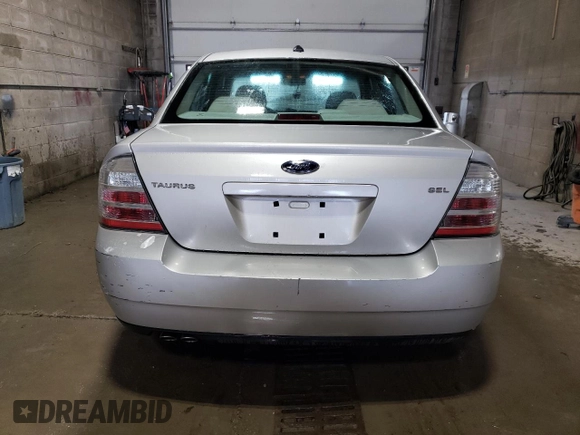 2008 Ford Taurus SEL with VIN 1FAHP24W18G169820, listed as a Copart auction lot 59173415 with 161,749 mi miles and Salvage title. Bid and sale history available at DreamBid. Image 6.