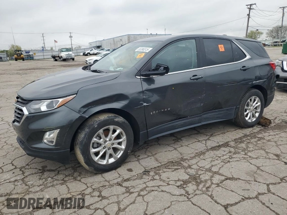 2021 Chevrolet Equinox LT with VIN 2GNAXUEV2M6143032, listed as a Copart auction lot 55396515 with 137,734 mi miles and Clean Title. Bid and sale history available at DreamBid. Image 1.