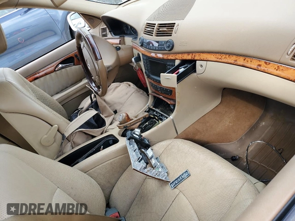 2007 Mercedes-Benz E 550 with VIN WDBUF90X37X212036, listed as a Copart auction lot 73963114 with Not Provided miles and Salvage Title. Bid and sale history available at carsss.com. Image 8.