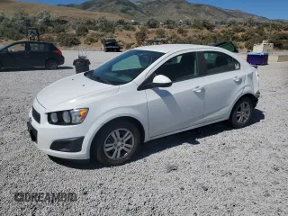 2015 Chevrolet Sonic LT with VIN 1G1JC5SG6F4188293, listed as a Copart auction lot 61449405 with 65,654 mi miles and Salvage title. Bid and sale history available at DreamBid. Image 1.
