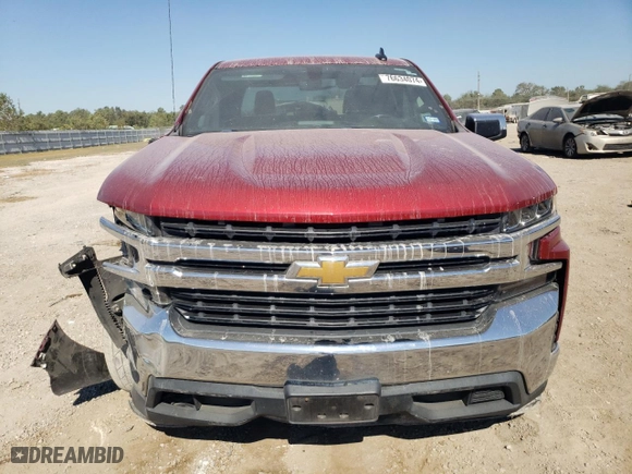2019 Chevrolet Silverado 1500 LT with VIN 3GCPWCEK8KG132205, listed as a Copart auction lot 76634074 with 176,251 mi miles and Salvage Title. Bid and sale history available at carsss.com. Image 5.