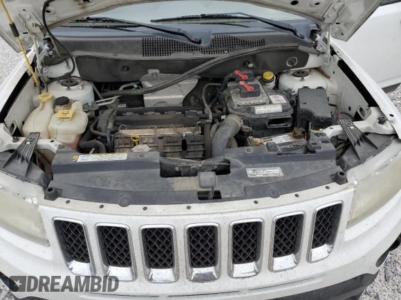 2012 Jeep Compass Sport with VIN 1C4NJCBA7CD553817, listed as a Copart auction lot 45343355 with 134,062 mi miles and Clean Title. Bid and sale history available at carsss.com. Image 14.