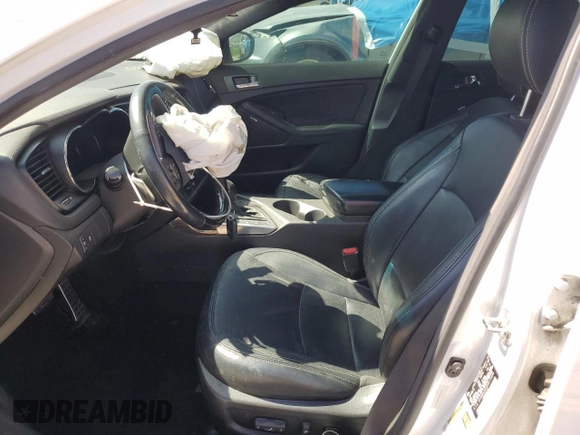 2013 Kia Optima SX with VIN 5XXGR4A60DG213906, listed as a Copart auction lot 60121165 with 121,559 mi miles and Salvage title. Bid and sale history available at DreamBid. Image 7.