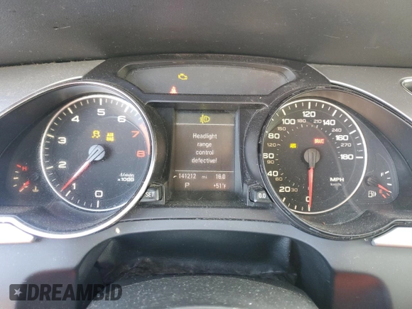 2012 Audi A5 Premium Plus с VIN WAULFAFH0CN001281, выставлен на аукционе Copart как лот 42715965 с пробегом 141 212 миль миль и Списание • Salvage title. История ставок и продаж доступна на DreamBid. Изображение 9.