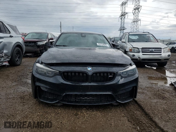 2018 BMW M3 z VIN WBS8M9C58J5J79386, wystawiony jako Copart lot #53724845 z przebiegiem 61 611 mil mil oraz Szkoda całkowita • Salvage title. Historia ofert i sprzedaży dostępna na DreamBid. Obrazek 5.
