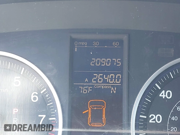 2011 Honda CR-V EX with VIN 3CZRE3H52BG702162, listed as a IAAI auction lot 41994083 with 209,075 mi miles and . Bid and sale history available at DreamBid. Image 7.