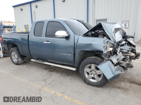 2011 Chevrolet Silverado 1500 Work Truck with VIN 1GCRCPEXXBZ391704, listed as a Copart auction lot 48899645 with Not Provided miles and Salvage Title. Bid and sale history available at DreamBid. Image 4.