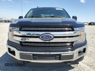 2019 Ford F-150 XL with VIN 1FTEW1E54KFB61479, listed as a Copart auction lot 53517095 with 104,201 mi miles and Salvage title. Bid and sale history available at DreamBid. Image 5.