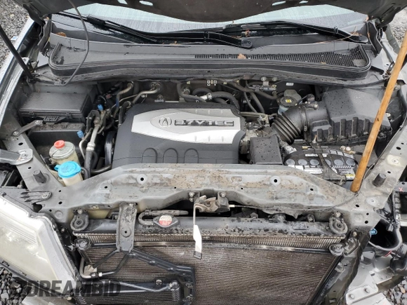 2008 Acura MDX Tech Pkg with VIN 2HNYD28388H512155, listed as a Copart auction lot 80867464 with 142,734 mi miles and Salvage Title. Bid and sale history available at carsss.com. Image 11.