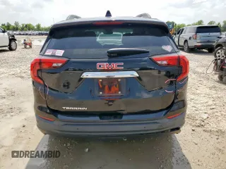2019 GMC Terrain SLE with VIN 3GKALMEV4KL371695, listed as a Copart auction lot 63413825 with 75,437 mi miles and Salvage title. Bid and sale history available at DreamBid. Image 6.