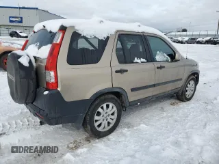 2005 Honda CR-V EX with VIN JHLRD78875C011360, listed as a Copart auction lot 45798665 with 243,679 mi miles and Salvage Title. Bid and sale history available at DreamBid. Image 3.
