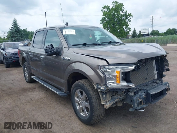 2020 Ford F-150 XL with VIN 1FTEW1EP1LFC03447, listed as a IAAI auction lot 42626026 with 111,525 mi miles and . Bid and sale history available at DreamBid. Image 1.