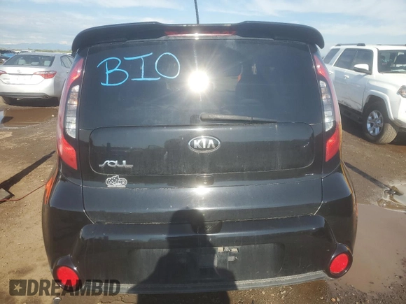 2016 Kia Soul + z VIN KNDJP3A5XG7291779, wystawiony jako Copart lot #56188945 z przebiegiem 110 063 mil mil oraz Szkoda całkowita • Salvage title. Historia ofert i sprzedaży dostępna na DreamBid. Obrazek 6.