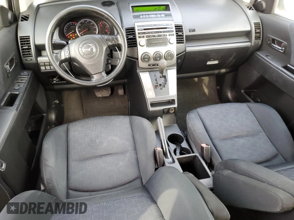 2010 Mazda 5 Sport with VIN JM1CR2WL8A0371120, listed as a Copart auction lot 54076155 with 127,694 mi miles and Salvage Title. Bid and sale history available at DreamBid. Image 8.