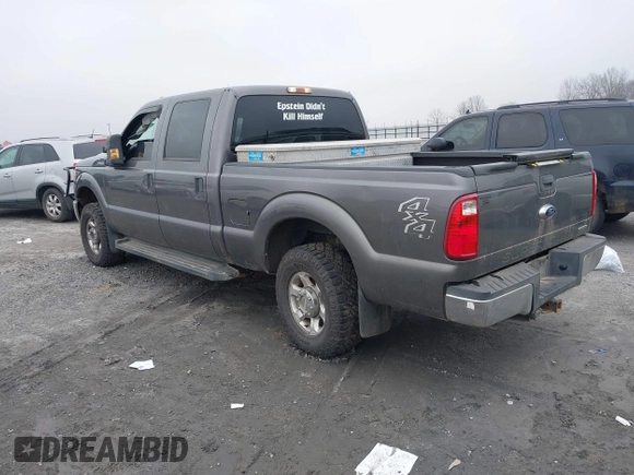 2013 Ford F-250 XL with VIN 1FT7W2B63DEB45617, listed as a IAAI auction lot 41456174 with 222,027 mi miles and . Bid and sale history available at DreamBid. Image 3.