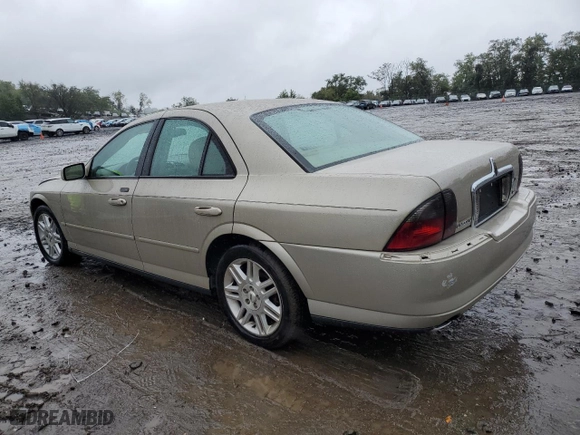 2005 Lincoln LS w/Sport Pkg with VIN 1LNHM87A45Y648708, listed as a Copart auction lot 72884564 with 96,185 mi miles and Salvage Title. Bid and sale history available at carsss.com. Image 2.