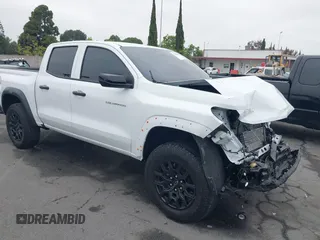 2024 Chevrolet Colorado 4WD Trail Boss with VIN 1GCPTEEK1R1156164, listed as a IAAI auction lot 42287048 with Not provided miles and . Bid and sale history available at DreamBid. Image 1.