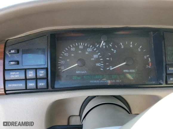 1994 Cadillac Eldorado ESC with VIN 1G6EL12Y6RU619510, listed as a Copart auction lot 51524645 with 139,223 mi miles and Salvage Title. Bid and sale history available at carsss.com. Image 9.