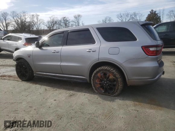 2020 Dodge Durango R/T with VIN 1C4SDJCT0LC165400, listed as a Copart auction lot 45342525 with 118,899 mi miles and Salvage title. Bid and sale history available at DreamBid. Image 2.