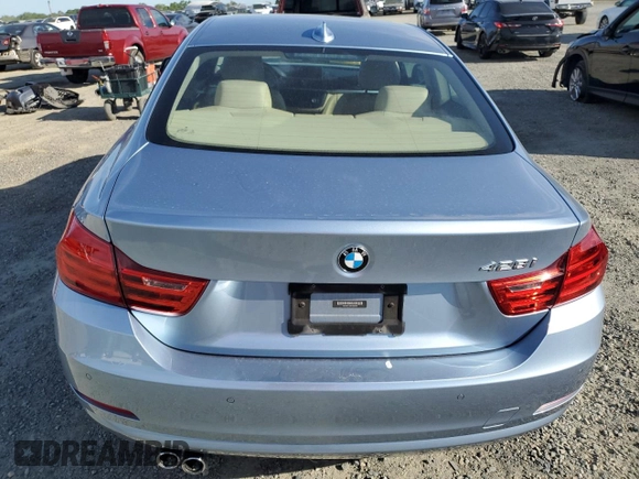 2015 BMW 4 Series 428i z VIN WBA3N7C50FK223230, wystawiony jako Copart lot #52608745 z przebiegiem 81 695 mil mil oraz Szkoda całkowita • Salvage title. Historia ofert i sprzedaży dostępna na DreamBid. Obrazek 6.