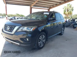 2017 Nissan Pathfinder SV with VIN 5N1DR2MM0HC650422, listed as a IAAI auction lot 42294539 with 104,480 mi miles and . Bid and sale history available at DreamBid. Image 20.
